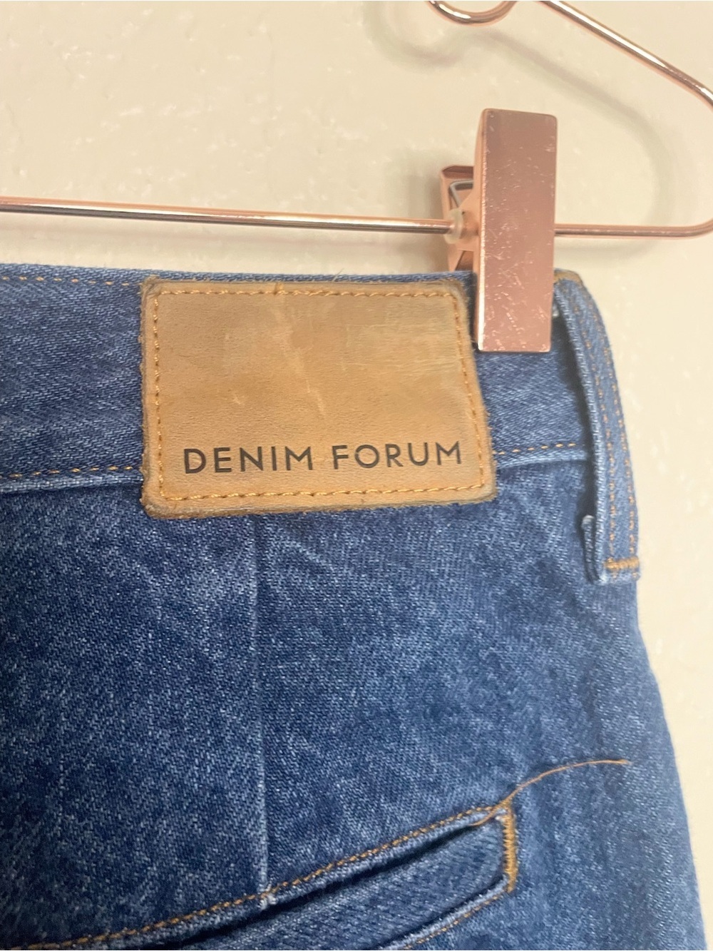 Denim Forum The Belinda High Rise Wide Leg Jeans 24 Organic Cotton - Picture 7 of 14